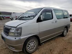 Salvage cars for sale at Chatham, VA auction: 1997 Nissan Van