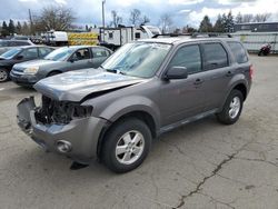 Salvage cars for sale at Woodburn, OR auction: 2011 Ford Escape XLT