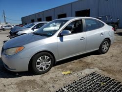 Salvage cars for sale at Jacksonville, FL auction: 2010 Hyundai Elantra Blue