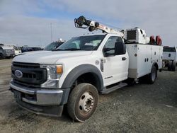 Salvage trucks for sale at San Diego, CA auction: 2021 Ford F550 Super Duty