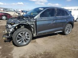 Salvage cars for sale at Brighton, CO auction: 2022 Audi Q5 Premium Plus 45