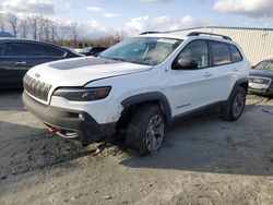 Jeep salvage cars for sale: 2020 Jeep Cherokee Trailhawk