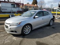 Salvage cars for sale at Denver, CO auction: 2015 Chevrolet Malibu LTZ