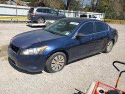 Salvage cars for sale from Copart Greenwell Springs, LA: 2009 Honda Accord LX