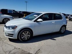 2016 Volkswagen Golf Base / S en venta en Wilmer, TX