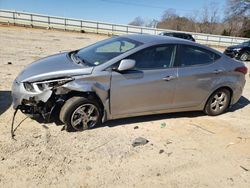 Salvage cars for sale at Chatham, VA auction: 2015 Hyundai Elantra SE