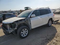 Toyota Highlander Base salvage cars for sale: 2013 Toyota Highlander Base