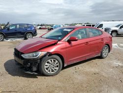 Salvage cars for sale at Houston, TX auction: 2017 Hyundai Elantra SE