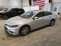 Salvage cars for sale at Milwaukee, WI auction: 2017 Chevrolet Malibu Hybrid