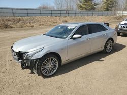 Salvage cars for sale at Davison, MI auction: 2018 Cadillac CT6 Luxury