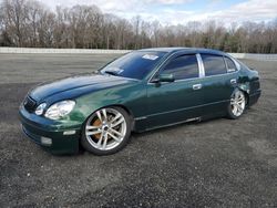 Salvage cars for sale at Waldorf, MD auction: 2001 Lexus GS 300