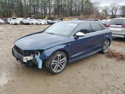 Salvage cars for sale at North Billerica, MA auction: 2017 Audi A3 Premium Plus