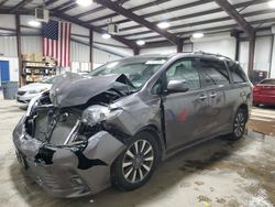 Salvage cars for sale at West Mifflin, PA auction: 2020 Toyota Sienna XLE