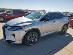 Salvage cars for sale at Grand Prairie, TX auction: 2017 Lexus RX 350 Base