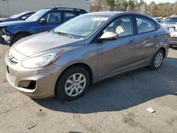 Salvage cars for sale at Exeter, RI auction: 2012 Hyundai Accent GLS