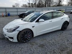 Salvage cars for sale at Gastonia, NC auction: 2022 Tesla Model 3