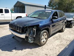 Salvage cars for sale at Midway, FL auction: 2014 Jeep Cherokee Sport