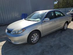 Salvage cars for sale at Midway, FL auction: 2005 Toyota Camry LE