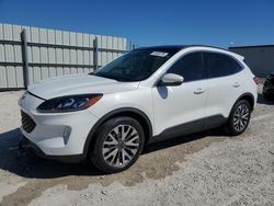 Salvage cars for sale at Arcadia, FL auction: 2020 Ford Escape Titanium