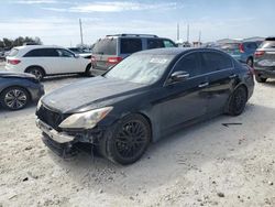 Salvage cars for sale from Copart Taylor, TX: 2012 Hyundai Genesis 3.8L