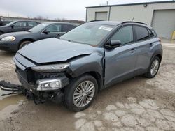 Salvage cars for sale at Kansas City, KS auction: 2019 Hyundai Kona SEL