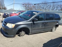 Salvage cars for sale at Moraine, OH auction: 2012 Dodge Grand Caravan SXT