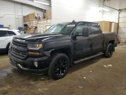 Chevrolet salvage cars for sale: 2017 Chevrolet Silverado K1500 LT