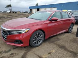 2021 Honda Accord EXL en venta en Woodhaven, MI