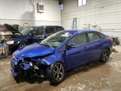 Salvage cars for sale at Des Moines, IA auction: 2014 Ford Focus SE