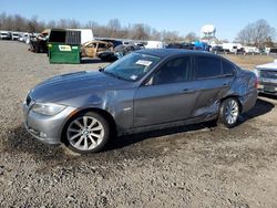 Salvage cars for sale at Hillsborough, NJ auction: 2011 BMW 328 XI Sulev