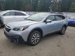 Salvage cars for sale at Arlington, WA auction: 2020 Subaru Outback Premium