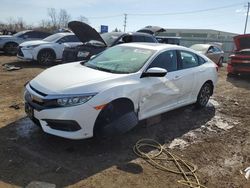 Salvage cars for sale at Chicago Heights, IL auction: 2017 Honda Civic EX