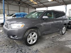 Salvage cars for sale at Cartersville, GA auction: 2009 Toyota Highlander Limited