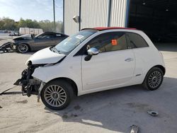 Salvage cars for sale at Apopka, FL auction: 2013 Fiat 500 Lounge