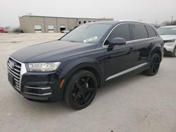 Salvage cars for sale at Wilmer, TX auction: 2018 Audi Q7 Premium Plus