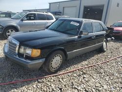 Salvage cars for sale at Wayland, MI auction: 1990 Mercedes-Benz 300 SE