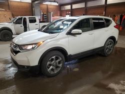 Salvage cars for sale at Ebensburg, PA auction: 2017 Honda CR-V EXL