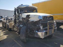 Salvage trucks for sale at West Mifflin, PA auction: 2022 Mack Granite Truck Cab AND Chassis