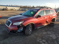 Carros salvage sin ofertas aún a la venta en subasta: 2019 Subaru Ascent Limited