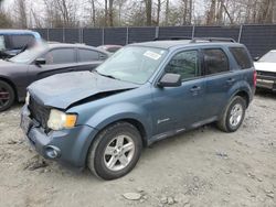 2011 Ford Escape Hybrid en venta en Waldorf, MD