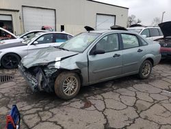 Salvage cars for sale at Woodburn, OR auction: 2005 Ford Focus ZX4