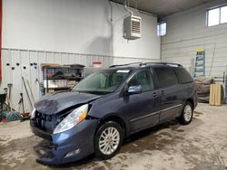 Toyota Sienna salvage cars for sale: 2007 Toyota Sienna XLE