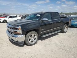 Salvage trucks for sale at Houston, TX auction: 2016 Chevrolet Silverado K1500 LT