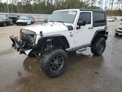 Salvage cars for sale at Harleyville, SC auction: 2016 Jeep Wrangler Sport