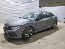 Carros salvage sin ofertas aún a la venta en subasta: 2018 Honda Civic LX