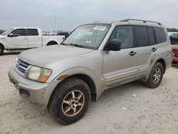 Salvage cars for sale at Houston, TX auction: 2002 Mitsubishi Montero XLS