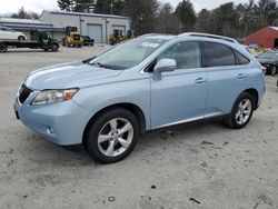 Salvage cars for sale at Mendon, MA auction: 2010 Lexus RX 350