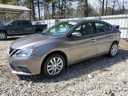 Salvage cars for sale at Austell, GA auction: 2016 Nissan Sentra S