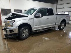 Salvage cars for sale at Blaine, MN auction: 2016 Ford F150 Super Cab