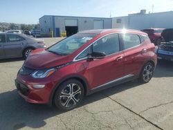 Salvage cars for sale at Vallejo, CA auction: 2020 Chevrolet Bolt EV Premier